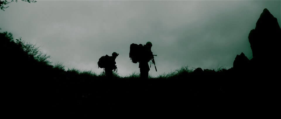 No Greater Love - Soldiers Silhouette